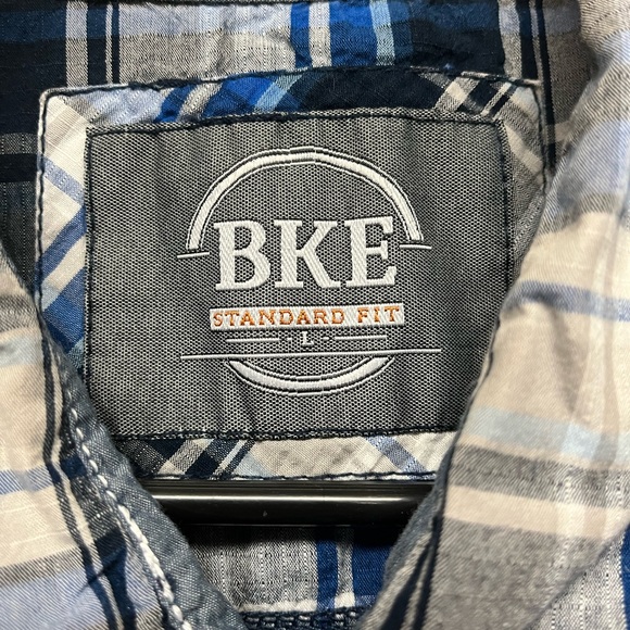BKE standard fit button down shirt - L - Picture 3 of 4
